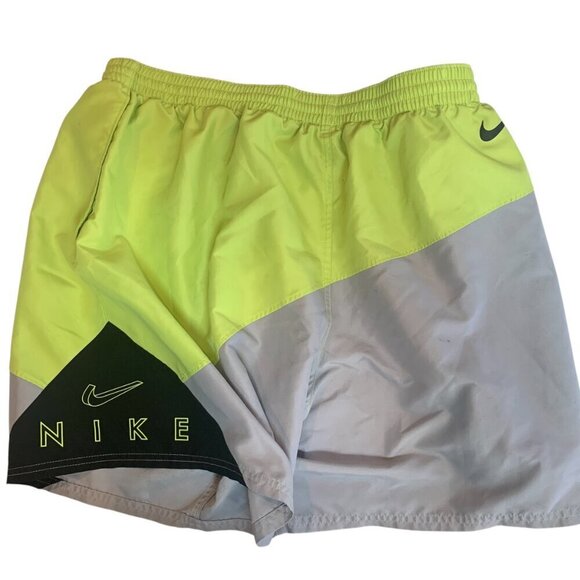 Nike Logo Jacknife Mens XXL Swim Trunks Volley Shorts #337J - Picture 2 of 7